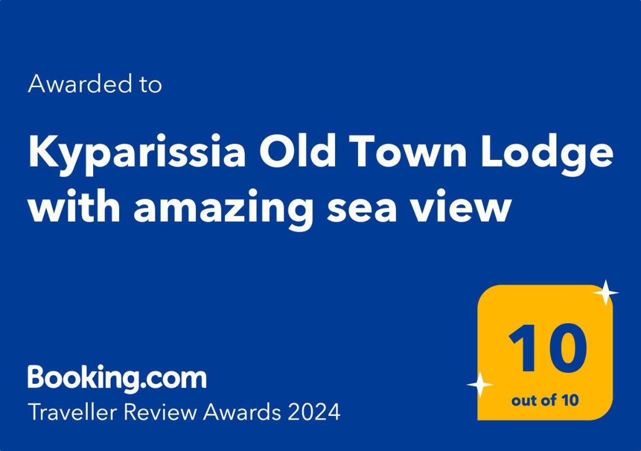 Kyparissia Old Town Lodge With Amazing Sea View Kültér fotó